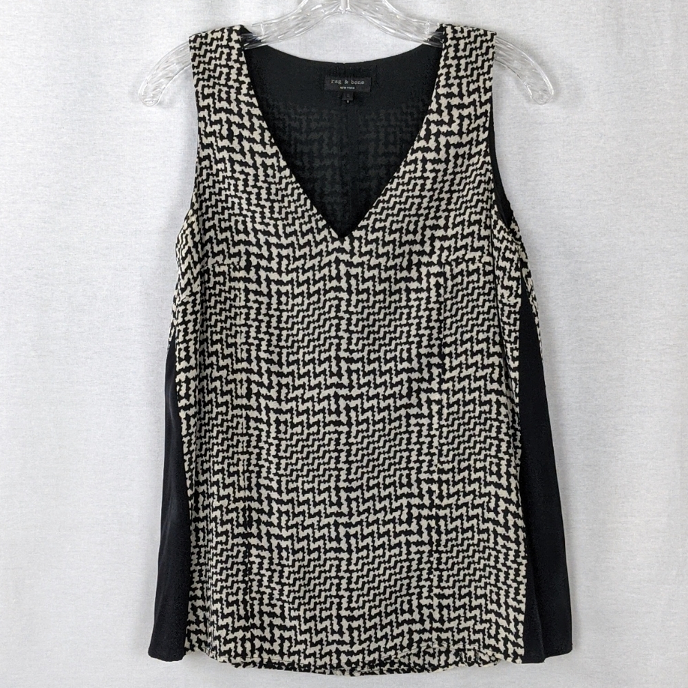 RAG & BONE 100% SILK BLOUSE